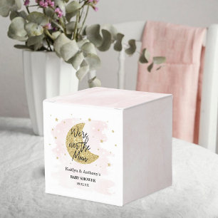 Ballotins Au-Dessus De La Lune Baby shower filles