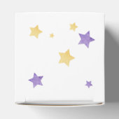 Ballotins Au-dessus de la lune, Baby shower pourpre Étoiles  (Haut)