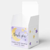 Ballotins Au-dessus de la lune, Baby shower pourpre Étoiles  (Ouvert)