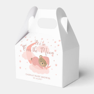 Ballotins Au-Dessus De La Lune Dormir L'Ours Baby shower Fil