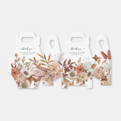 Ballotins Automne Automne Eau Couleur Élégante Mariage Merci (Déplié)