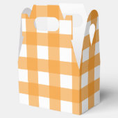 Ballotins Automne Automne Orange Plaid Motif (Ouvert)