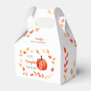 Ballotins Automne Automne Petit Baby shower Citrouille Feuil