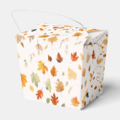 Ballotins Automne Automne thème Baby shower Ballotin (Arrière)
