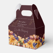 Ballotins Automne Bourgogne Aquarelle Fête des mariées Flora (Arrière)