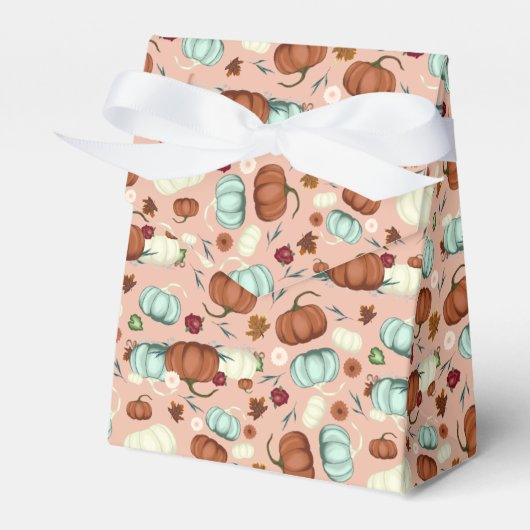 Ballotins Automne Citrouille Floral (Verso)