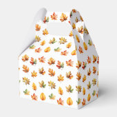 Ballotins Automne Feuilles Merci Baby shower (Arrière)