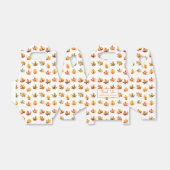 Ballotins Automne Feuilles Merci Baby shower (Déplié)