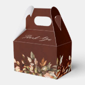 Ballotins Automne Feuilles Russe Pays Boho Mariage (Arrière)