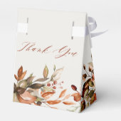 Ballotins Automne Feuilles Russe Pays Boho Mariage (Arrière)