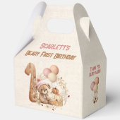 Ballotins Automne Ours Citrouille Fille 1er Anniversaire Gra (Verso)