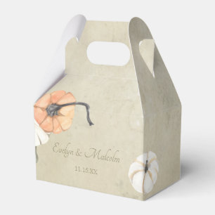 Ballotins Automne Rustique Automne Blanc, Orange Citrouille 