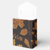 Ballotins Automne Rustique Golden Feuilles Élégant Mariage d (Ouvert)