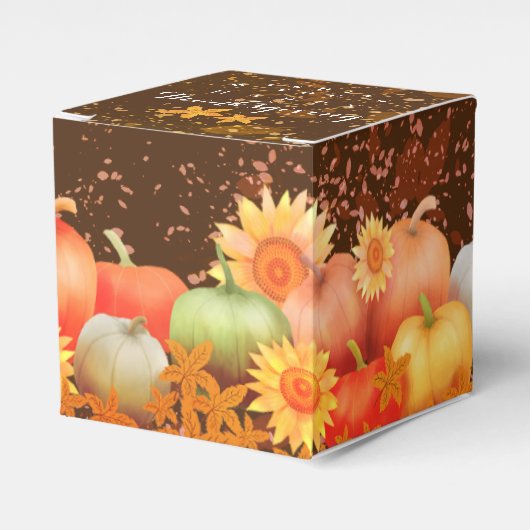 Ballotins Automne Thanksgiving Brown (Verso)