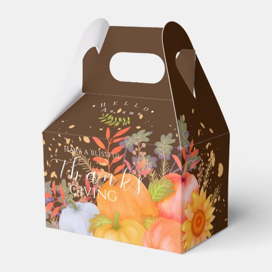Ballotins Automne Thanksgiving Brown (Verso)