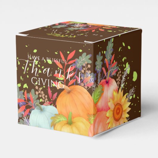 Ballotins Automne Thanksgiving Brown (Verso)