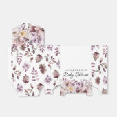 Ballotins Autumn Elegant Purple Flowers (Déplié)