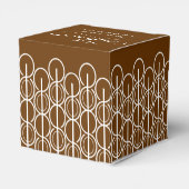 Ballotins Avec compliments société brun exemple boîte cadeau (Arrière)