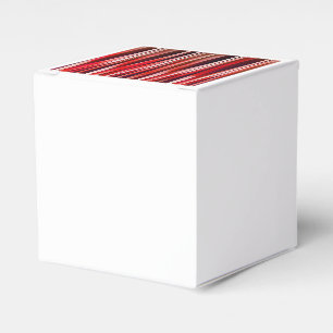 Ballotins Aventure impulsive motif abstrait rayé rouge