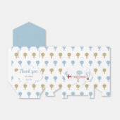 Ballotins Avion/ En Haut Et En Bas! boîte cadeau. (Déplié)