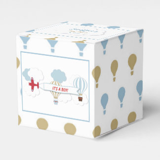 Ballotins Avion/ En Haut Et En Bas! boîte cadeau.