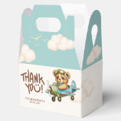 Ballotins Avion Pilote Cute Teddy ours Merci (Ouvert)