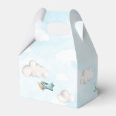 Ballotins Avions Ciel Bleu Nuages Baptême Anniversaire (Arrière)