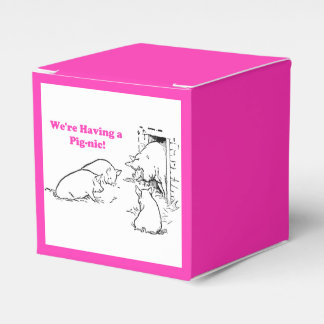 Ballotins Avoir un caricature de cochon amusant pour pique-n