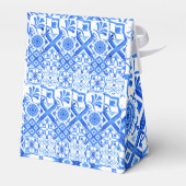 Ballotins Azulejo bleu et blanc Motif Azul espagnol (Arrière)