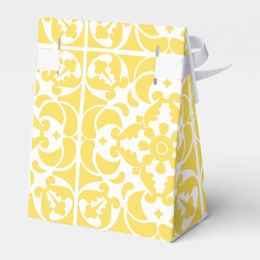 Ballotins Azulejos jaune portugais espagnol méditerranéen (Arrière)