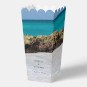 Ballotins Azure Ocean Sandy Beach Mariage photo (Recto)