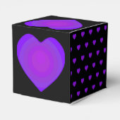 Ballotins B&W Purple Hearts Beating (Arrière)