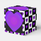 Ballotins B&W Purple Hearts Beating (Arrière)