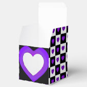 Ballotins B&W Purple Hearts Beating (Ouvert)
