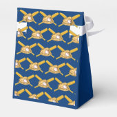 Ballotins Baby Boy and Dog Baseball Baby shower à thème (Arrière)