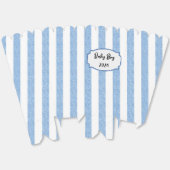 Ballotins Baby Boy Popcorn Box Ballotin (Déplié)