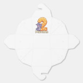 Ballotins baby Favor Boxes 2 months (Déplié)