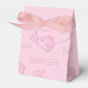 Ballotins Baby Girl Little Feet Empreinte Douche Fête Favori