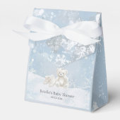 Ballotins Baby, It's Cold Outside Teddy Bear Winter Gift (Verso)