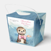 Ballotins Baby Otter Girl Baby shower (Arrière)