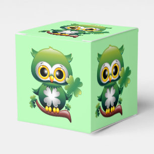 Ballotins Baby Owl St Patrick Paddy Cartoon