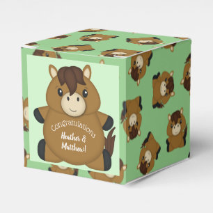 Ballotins Baby shower à cheval