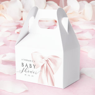 Ballotins Baby shower à cou rose