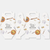 Ballotins Baby shower à tarte rustique (Déplié)