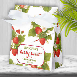 Ballotins Baby shower à thème Berry Sweet Strawberry