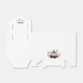 Ballotins Baby shower À Thème Blanc Petit Citrouille (Déplié)