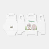 Ballotins Baby shower à thème en bois mignon (Déplié)