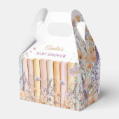 Ballotins Baby shower à thème Pastel Floral (Verso)