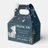 Ballotins Baby shower à thème petit loup (Verso)