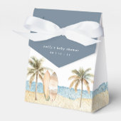 Ballotins Baby shower à thème Surf côtier (Verso)